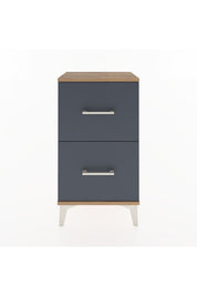 Arges Komodin Tek Raflı 2 Çekmeceli 44x30x80 - S08M018V8A