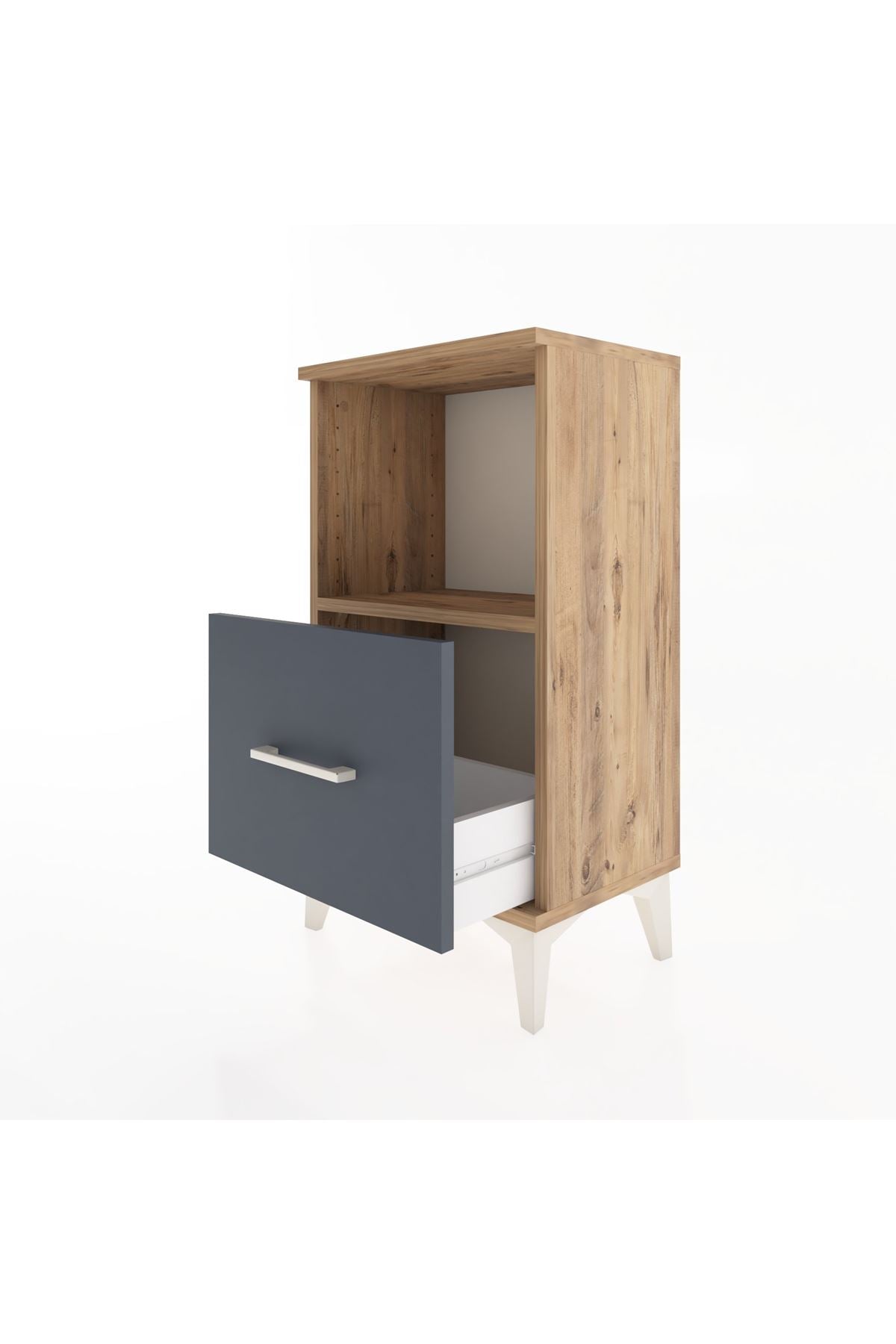 Arges Komodin Tek Çekmeceli 44x30x80 - S08M020V8A