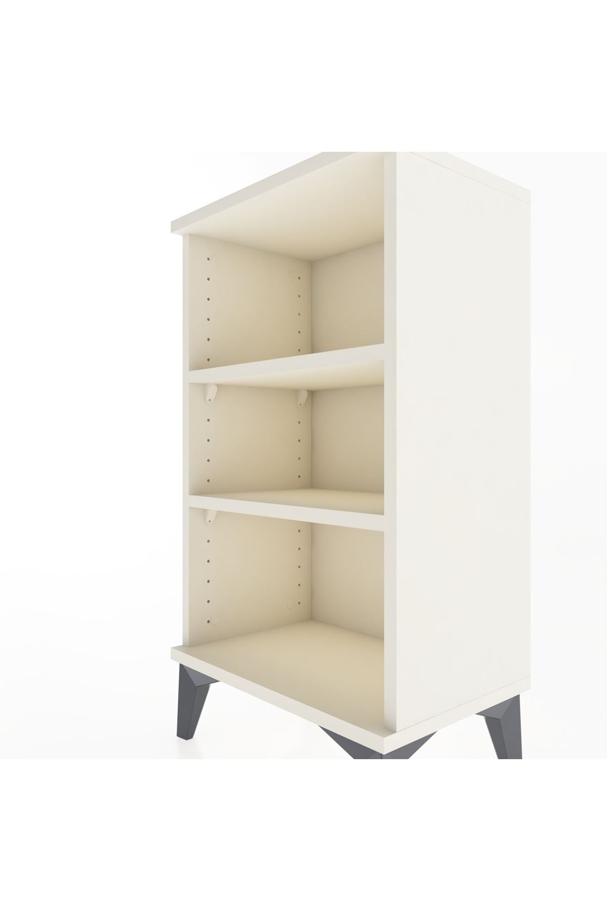 Arges Komodin Tek Raflı Tek Çekmeceli 44x30x80 - S08M021V1A