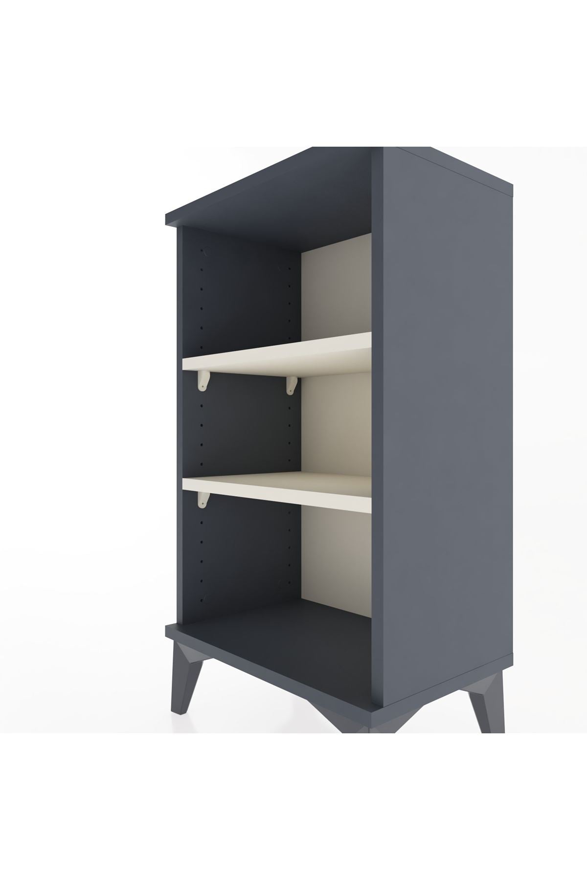 Arges Komodin Tek Raflı Tek Çekmeceli 44x30x80 - S08M021V4A