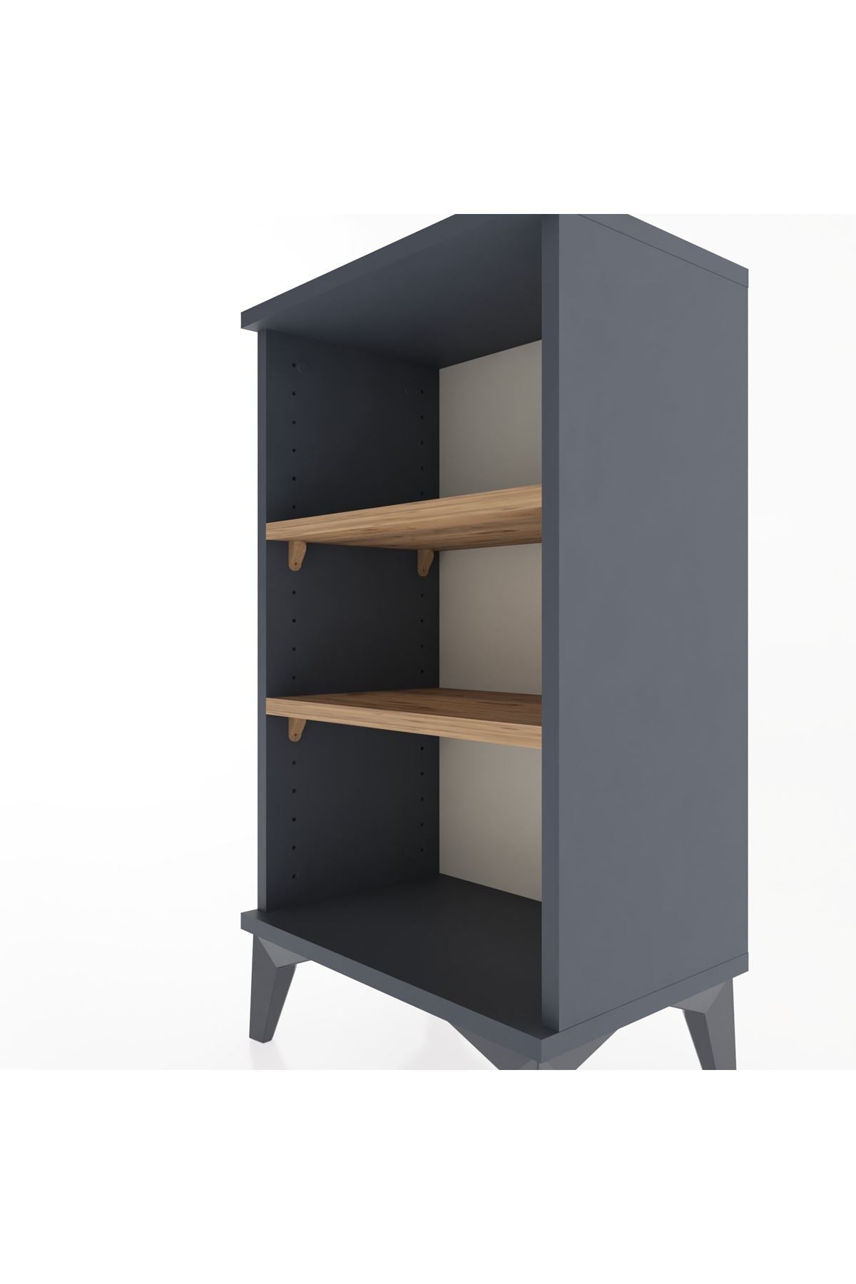 Arges Komodin Tek Raflı Tek Çekmeceli 44x30x80 - S08M021V6A