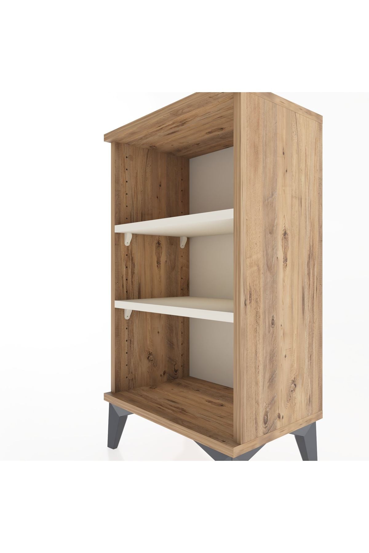 Arges Komodin Tek Raflı Tek Çekmeceli 44x30x80 - S08M021V7A