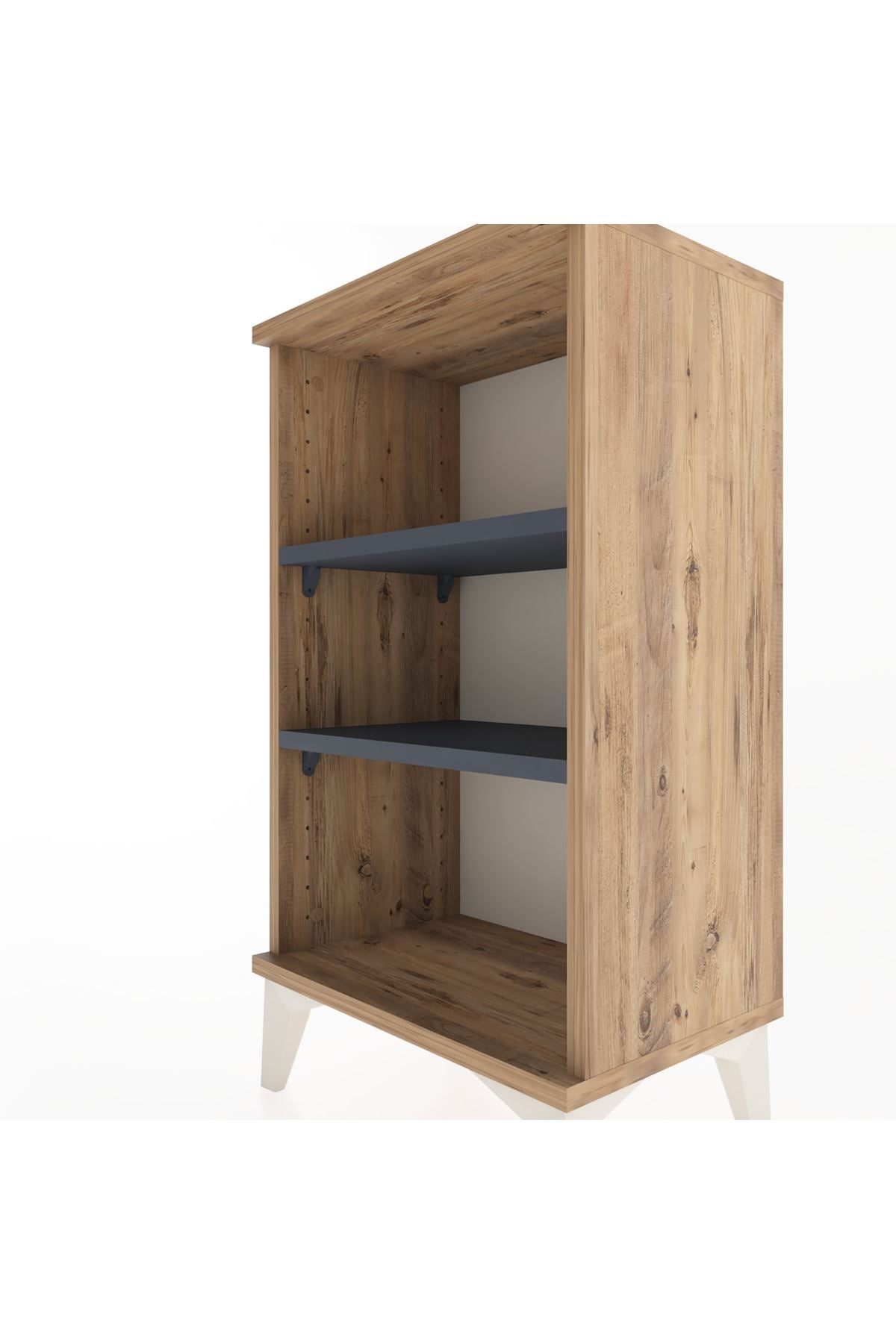 Arges Komodin Tek Raflı Tek Çekmeceli 44x30x80 - S08M021V8A