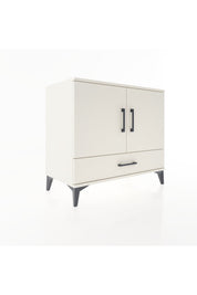 Hyperion Şifonyer 3 Raflı Tek Çekmeceli 2 Kapaklı 88x44x80 Aytaşı-Aytaşı