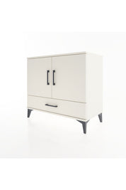 Hyperion Şifonyer 3 Raflı Tek Çekmeceli 2 Kapaklı 88x44x80 Aytaşı-Aytaşı