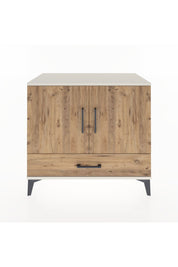 Hyperion Şifonyer 3 Raflı Tek Çekmeceli 2 Kapaklı 88x44x80 Aytaşı-Çam