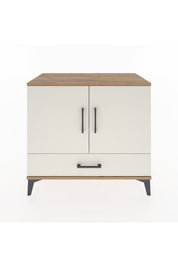 Hyperion Şifonyer 3 Raflı Tek Çekmeceli 2 Kapaklı 88x44x80 Çam-Aytaşı