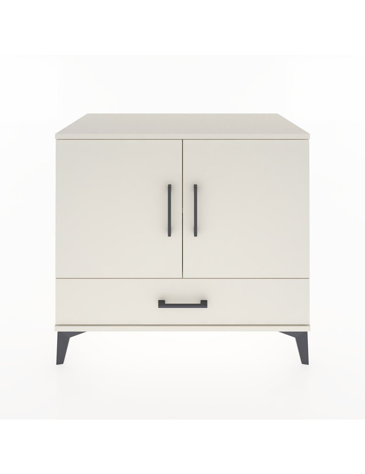 Hyperion Şifonyer 2 Raflı Tek Çekmeceli 2 Kapaklı 88x44x80 Aytaşı-Aytaşı