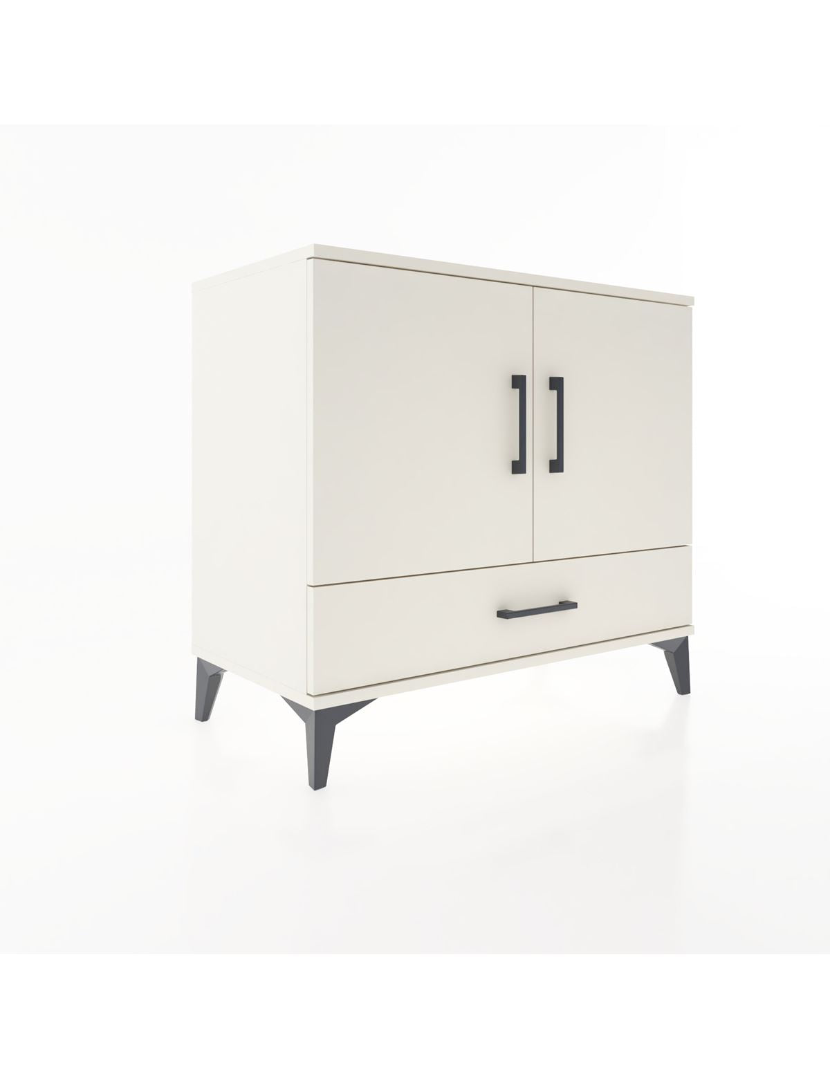 Hyperion Şifonyer 2 Raflı Tek Çekmeceli 2 Kapaklı 88x44x80 Aytaşı-Aytaşı