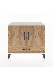 Hyperion Şifonyer 2 Raflı Tek Çekmeceli 2 Kapaklı 88x44x80 Aytaşı-Çam