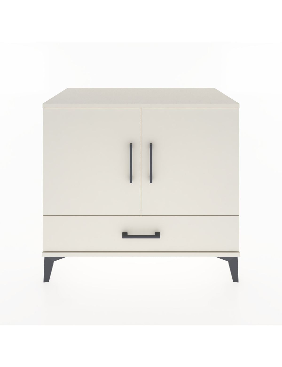 Hyperion Şifonyer Tek Raflı Tek Çekmeceli 2 Kapaklı 88x44x80 Aytaşı-Aytaşı