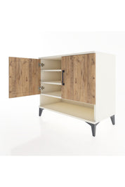 Hyperion Şifonyer 3 Raflı 2 Kapaklı 88x44x80 Aytaşı-Çam