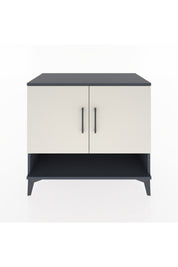 Hyperion Şifonyer 3 Raflı 2 Kapaklı 88x44x80 Antrasit-Aytaşı