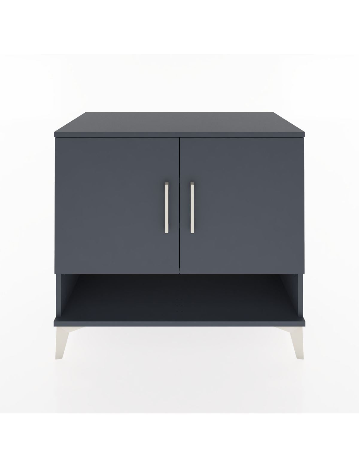 Hyperion Şifonyer 3 Raflı 2 Kapaklı 88x44x80 Antrasit-Antrasit