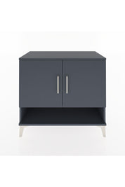 Hyperion Şifonyer 3 Raflı 2 Kapaklı 88x44x80 Antrasit-Antrasit