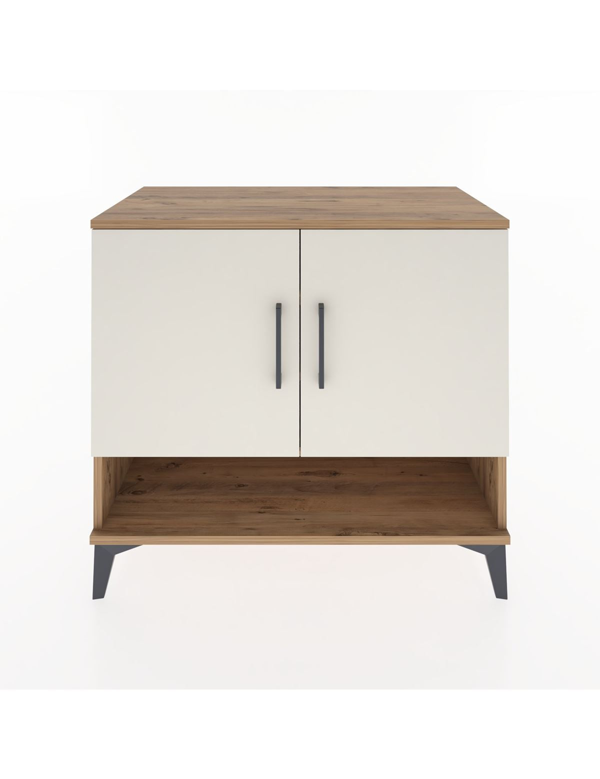 Hyperion Şifonyer 3 Raflı 2 Kapaklı 88x44x80 Çam-Aytaşı