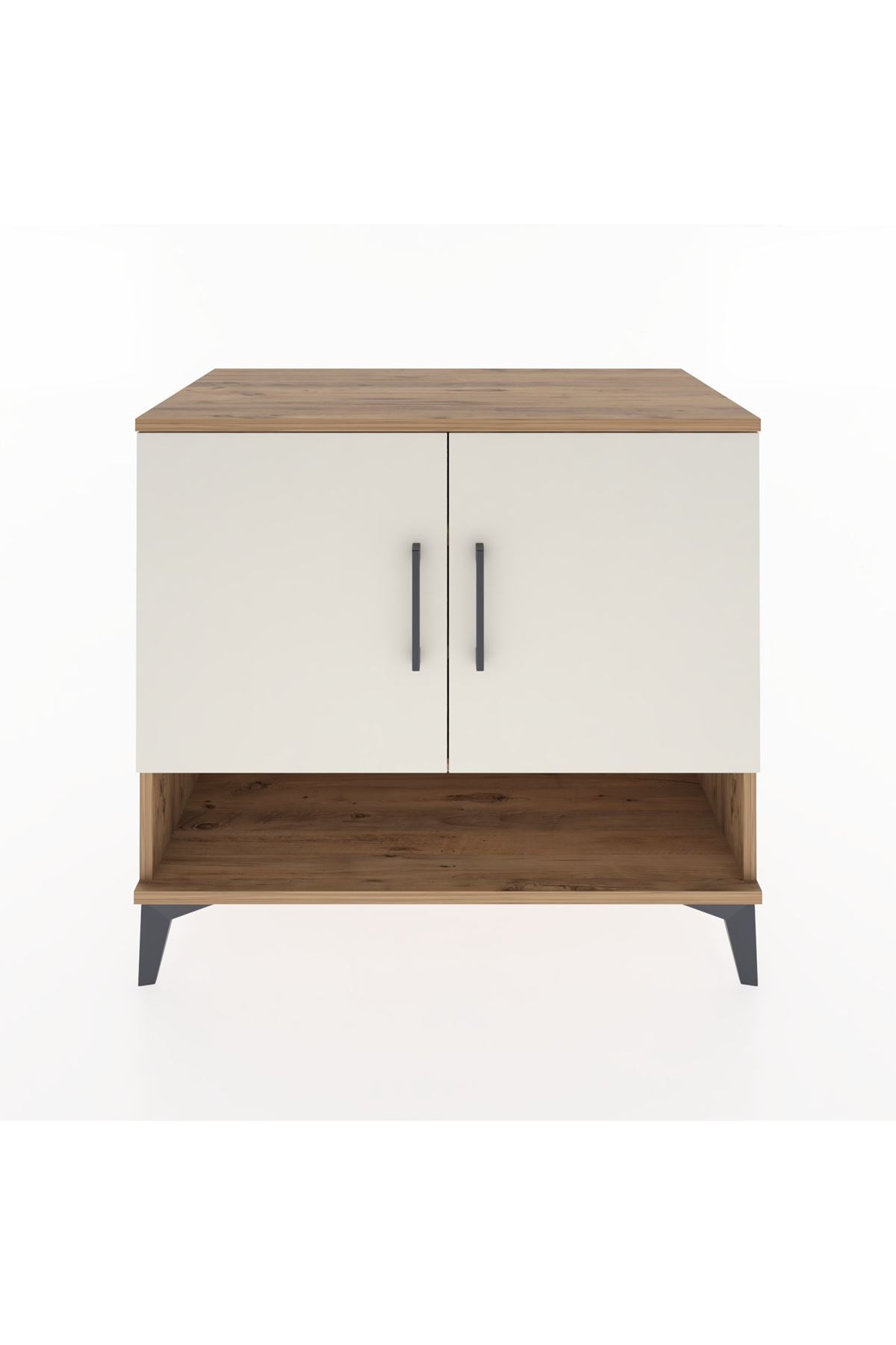 Hyperion Şifonyer 3 Raflı 2 Kapaklı 88x44x80 Çam-Aytaşı