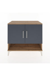 Hyperion Şifonyer 3 Raflı 2 Kapaklı 88x44x80 Çam-Antrasit