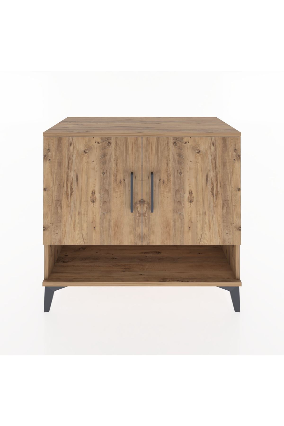 Hyperion Şifonyer 3 Raflı 2 Kapaklı 88x44x80 Çam-Çam