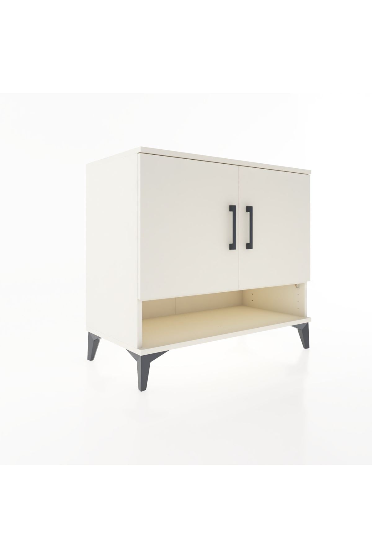 Hyperion Şifonyer 2 Raflı 2 Kapaklı 88x44x80 Aytaşı-Aytaşı