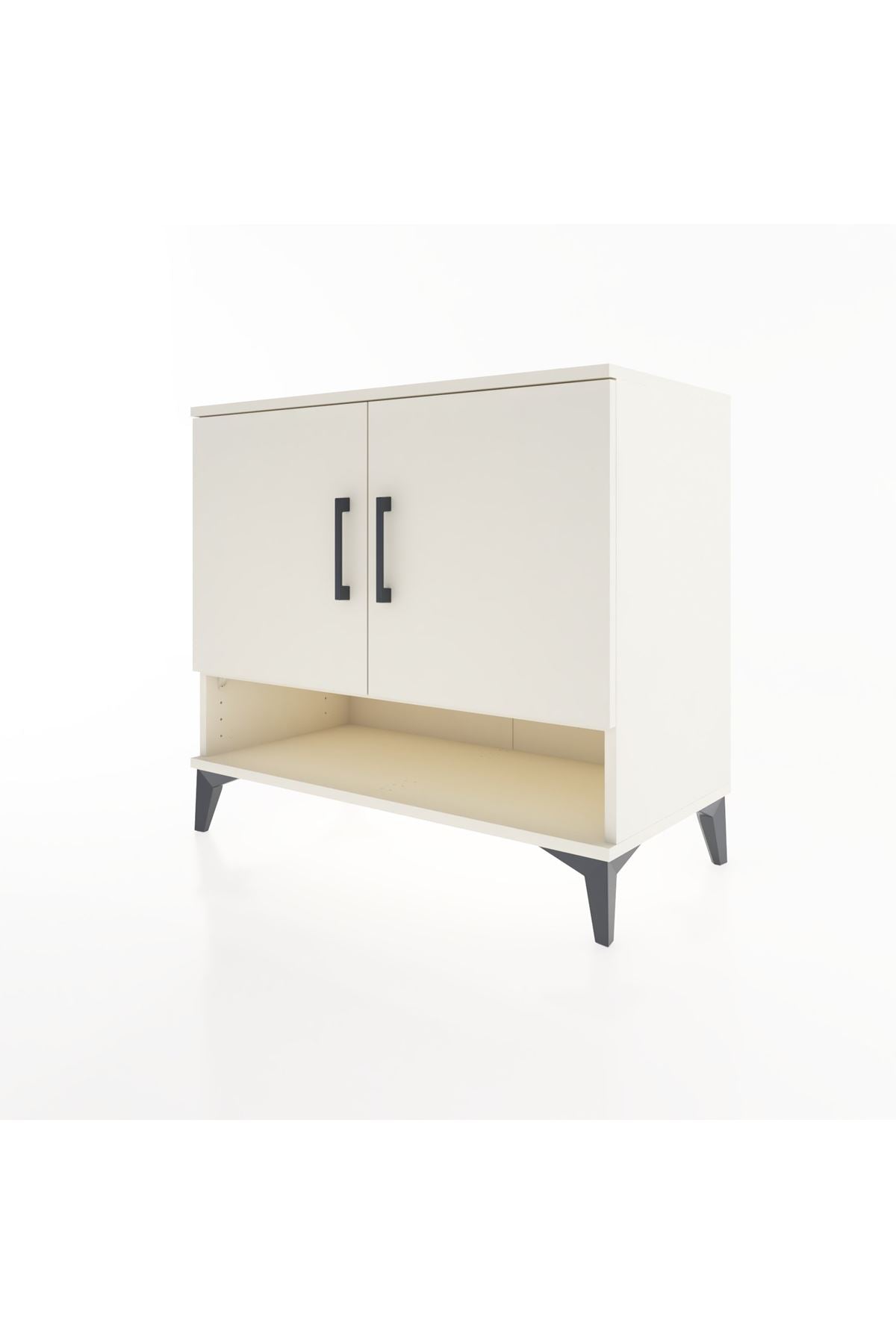 Hyperion Şifonyer 2 Raflı 2 Kapaklı 88x44x80 Aytaşı-Aytaşı