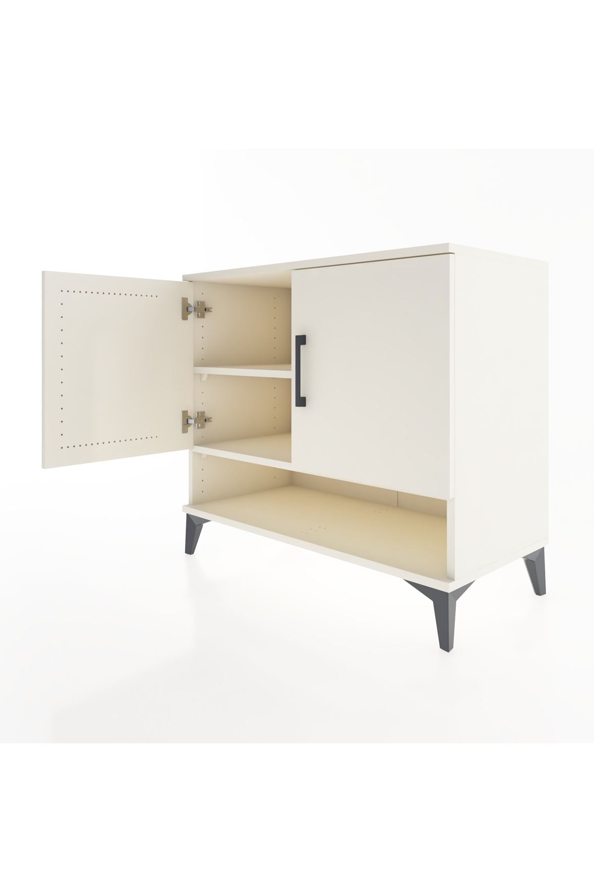 Hyperion Şifonyer 2 Raflı 2 Kapaklı 88x44x80 Aytaşı-Aytaşı