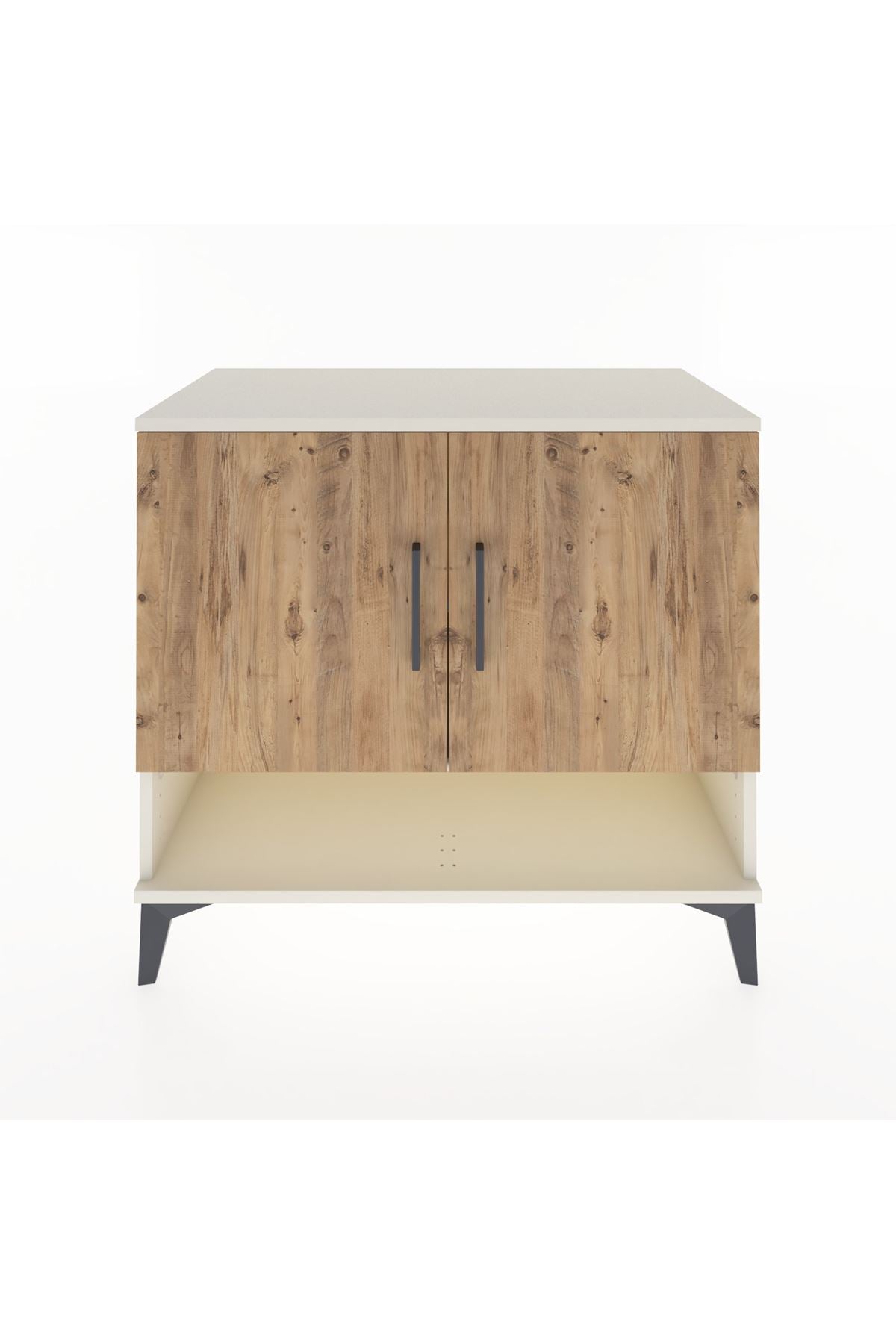 Hyperion Şifonyer 2 Raflı 2 Kapaklı 88x44x80 Aytaşı-Çam