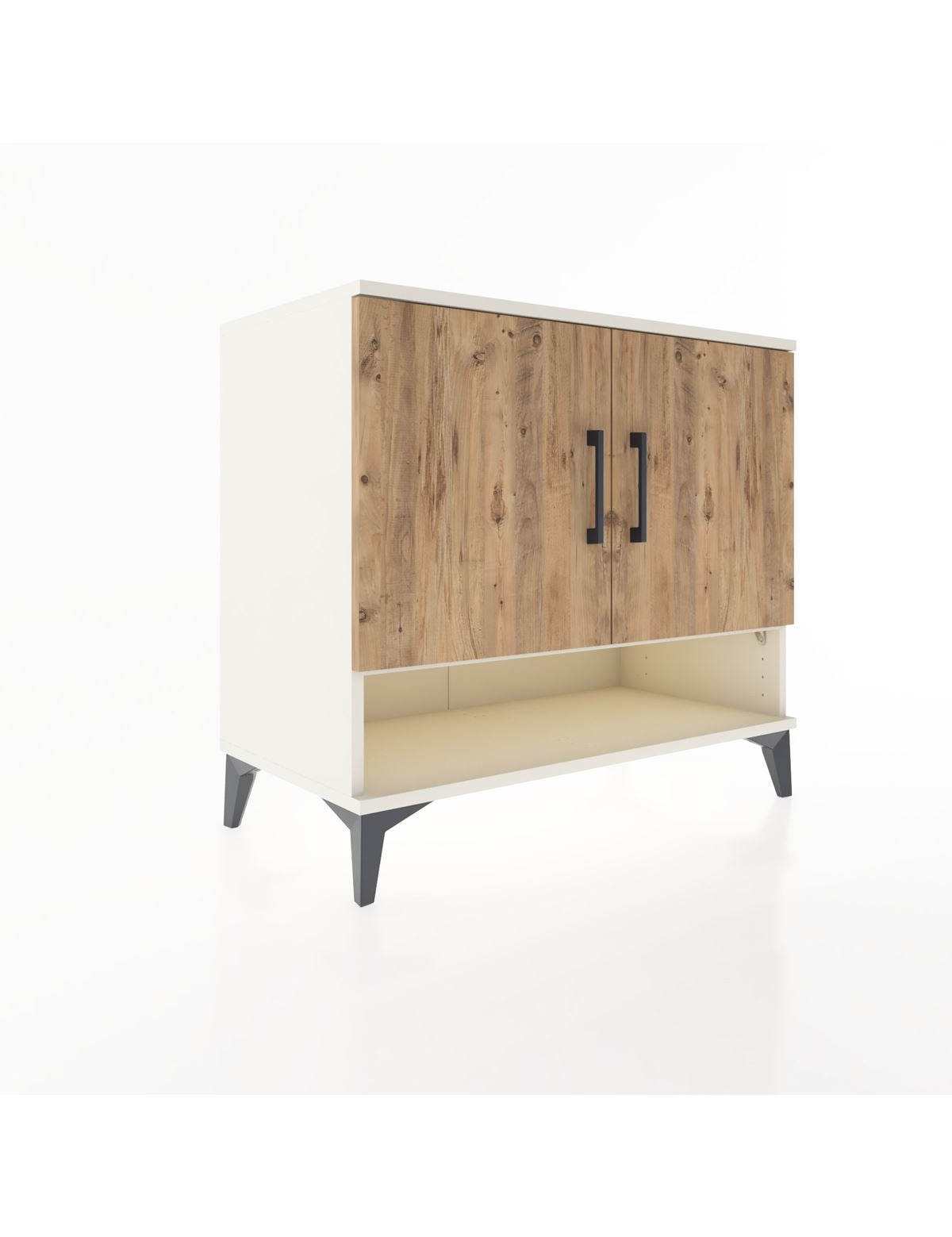 Hyperion Şifonyer 2 Raflı 2 Kapaklı 88x44x80 Aytaşı-Çam