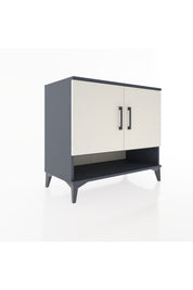 Hyperion Şifonyer 2 Raflı 2 Kapaklı 88x44x80 Antrasit-Aytaşı