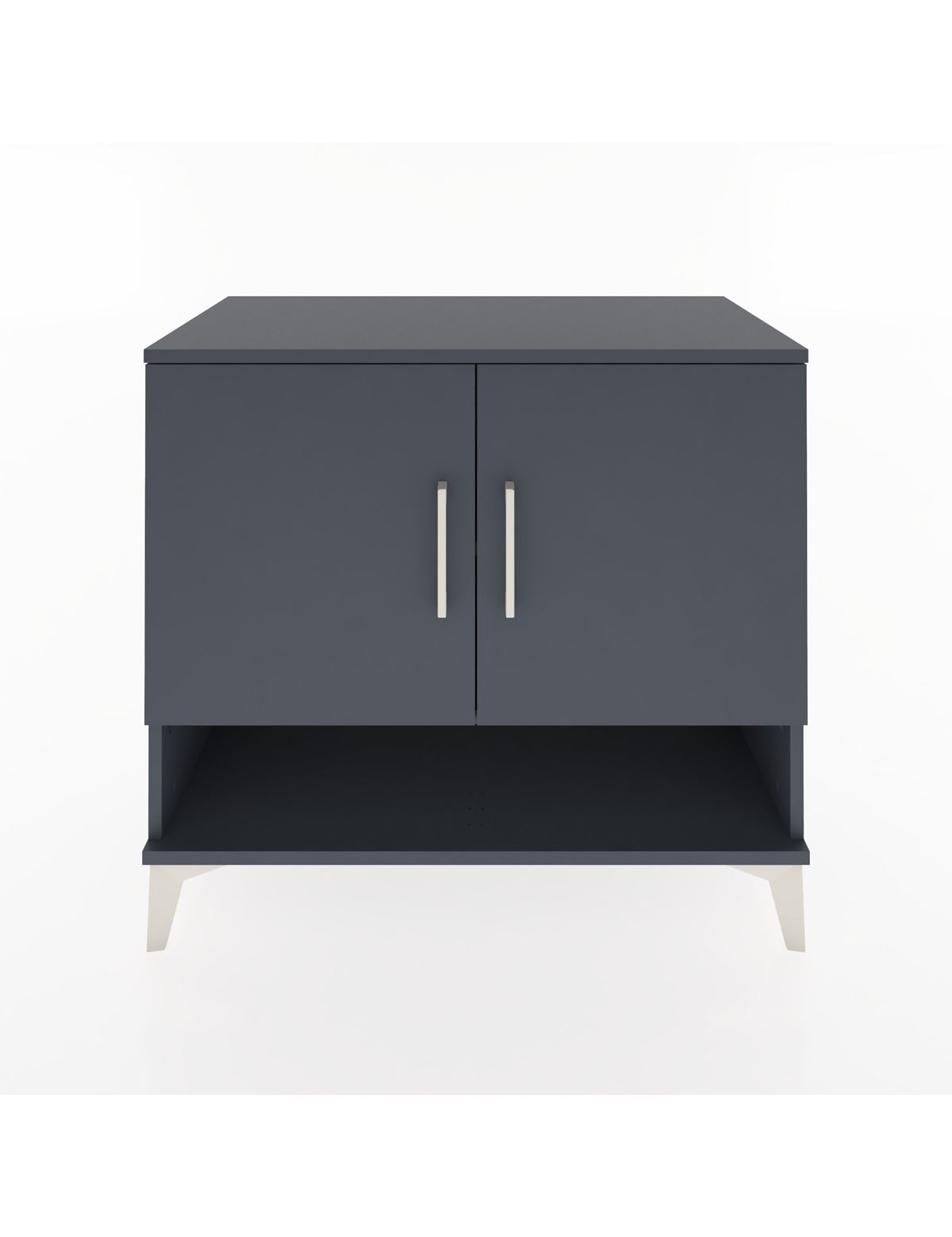 Hyperion Şifonyer 2 Raflı 2 Kapaklı 88x44x80 Antrasit-Antrasit