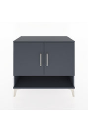 Hyperion Şifonyer 2 Raflı 2 Kapaklı 88x44x80 Antrasit-Antrasit