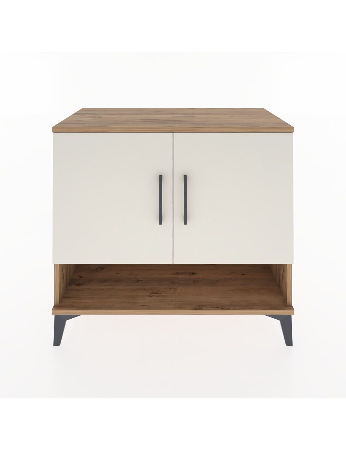 Hyperion Şifonyer 2 Raflı 2 Kapaklı 88x44x80 Çam-Aytaşı