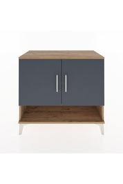 Hyperion Şifonyer 2 Raflı 2 Kapaklı 88x44x80 Çam-Antrasit