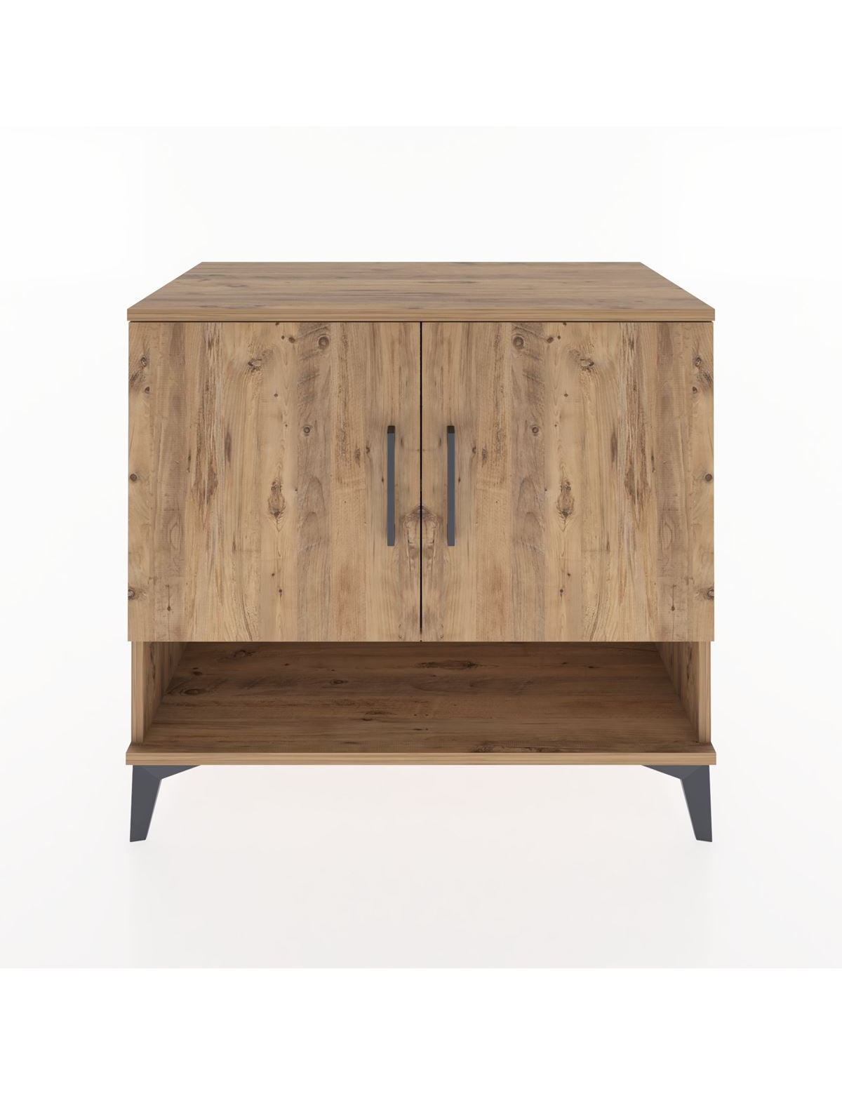 Hyperion Şifonyer 2 Raflı 2 Kapaklı 88x44x80 Çam-Çam