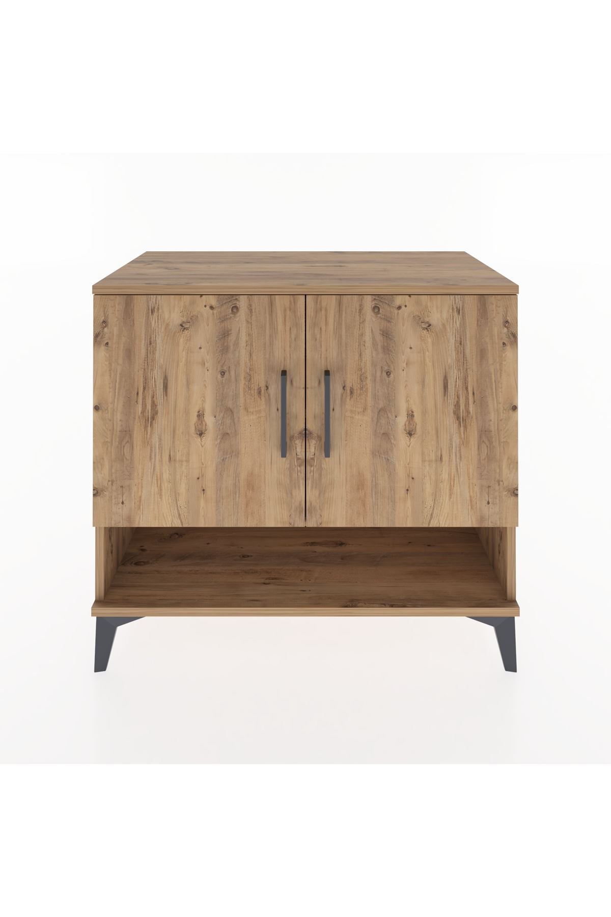 Hyperion Şifonyer 2 Raflı 2 Kapaklı 88x44x80 Çam-Çam