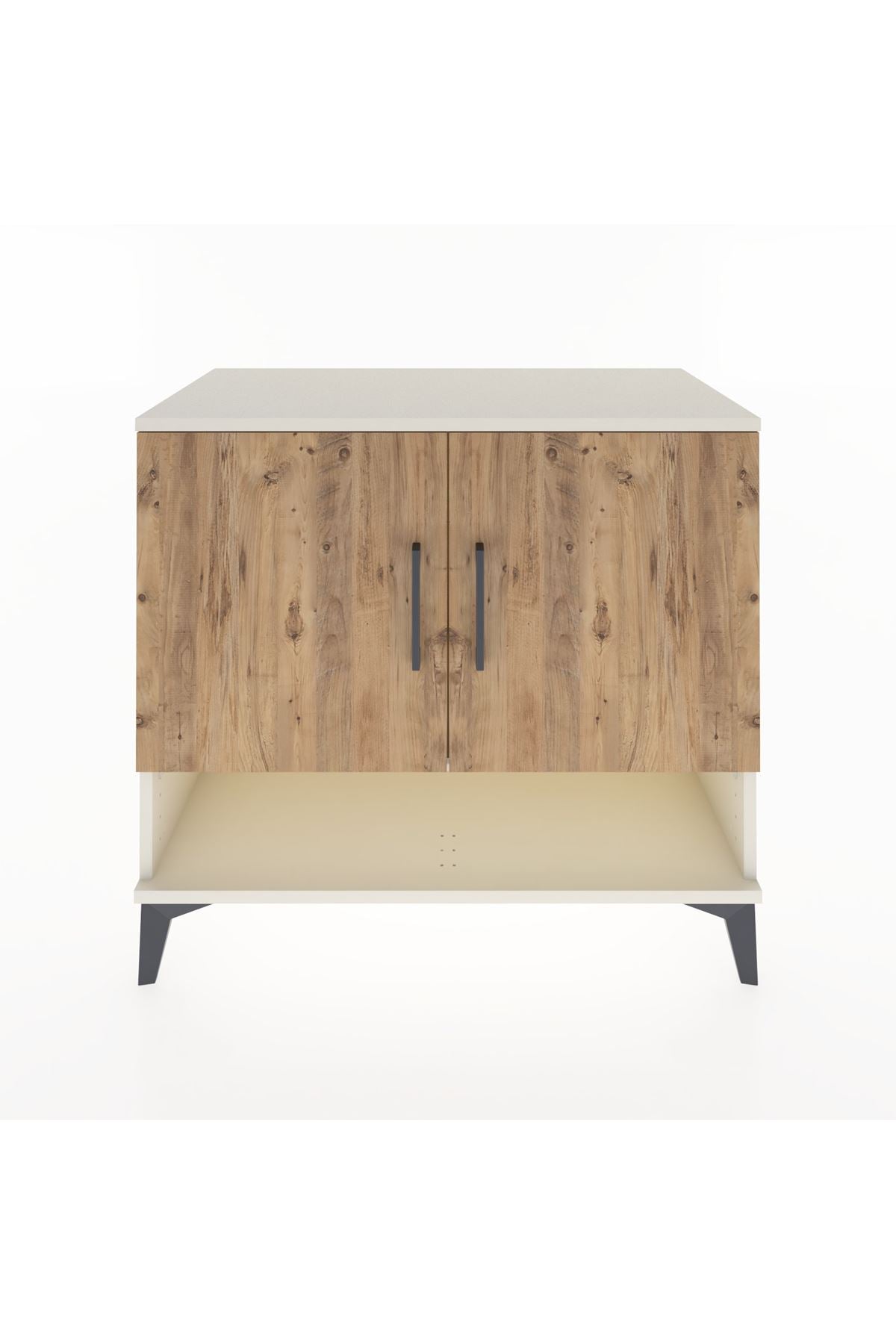 Hyperion Şifonyer Tek Raflı 2 Kapaklı 88x44x80 Aytaşı-Çam