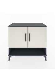 Hyperion Şifonyer Tek Raflı 2 Kapaklı 88x44x80 Antrasit-Aytaşı