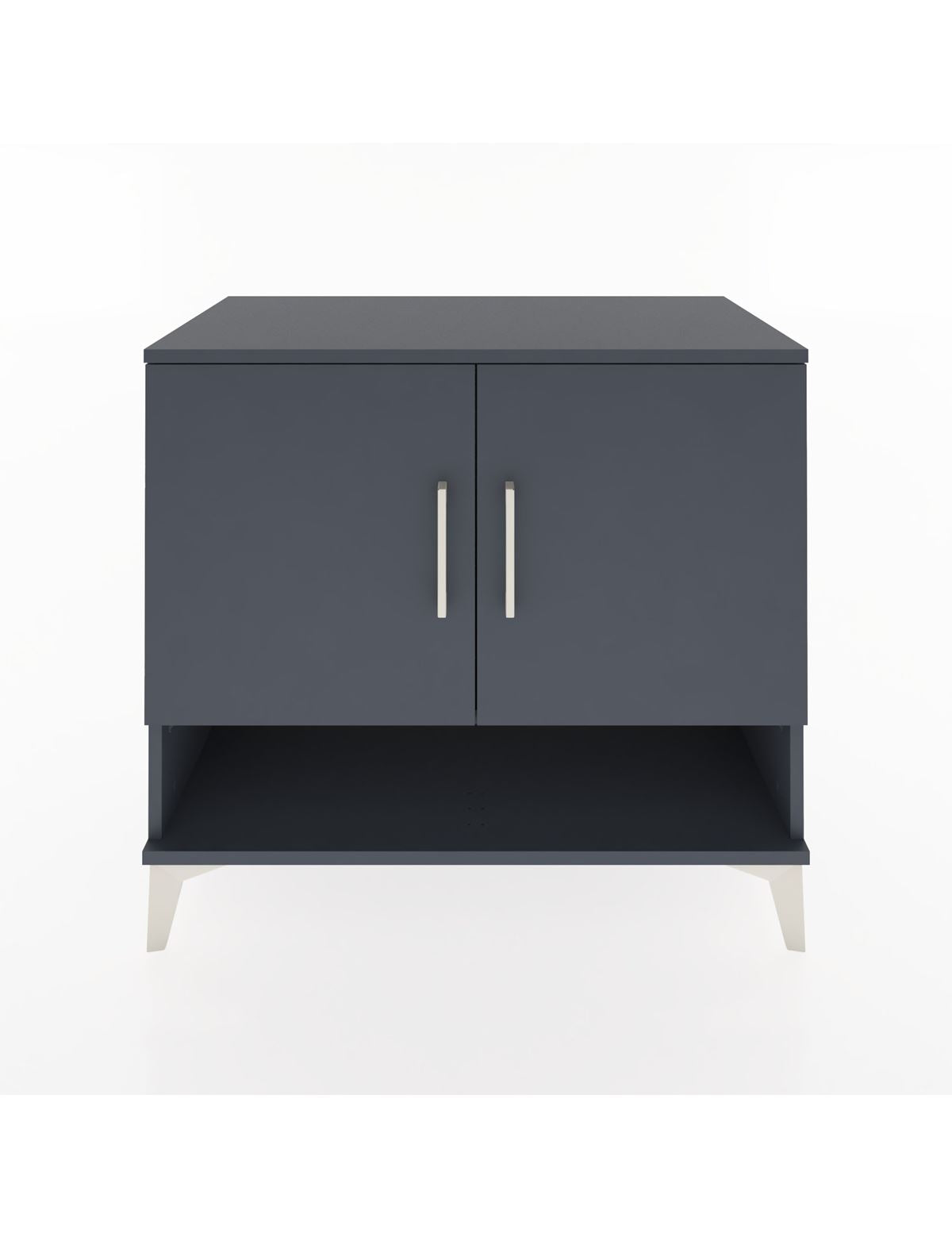 Hyperion Şifonyer Tek Raflı 2 Kapaklı 88x44x80 Antrasit-Antrasit