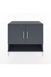 Hyperion Şifonyer Tek Raflı 2 Kapaklı 88x44x80 Antrasit-Antrasit