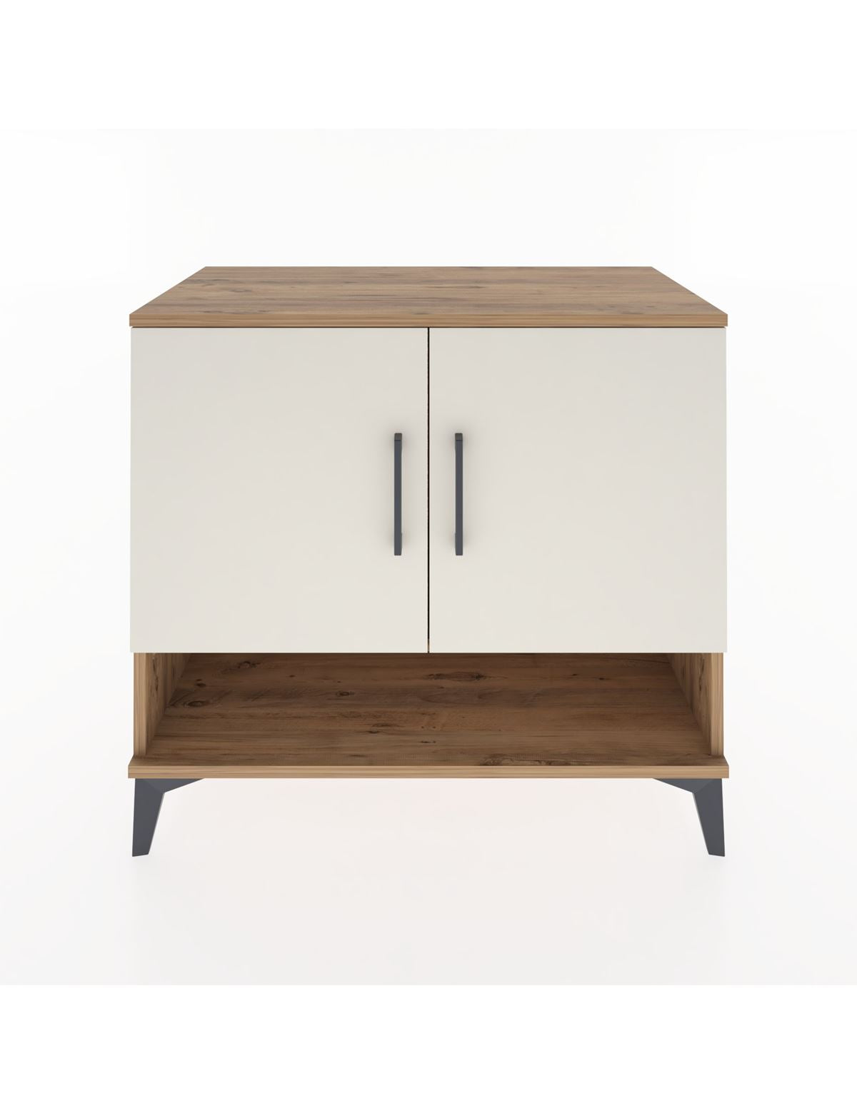 Hyperion Şifonyer Tek Raflı 2 Kapaklı 88x44x80 Çam-Aytaşı