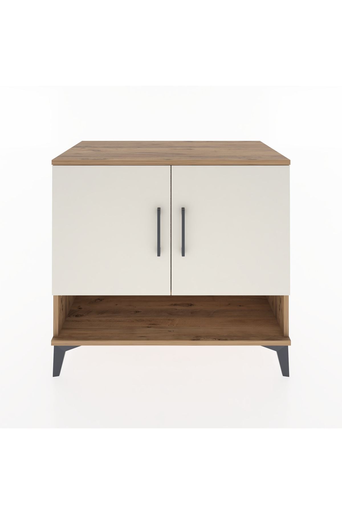 Hyperion Şifonyer Tek Raflı 2 Kapaklı 88x44x80 Çam-Aytaşı