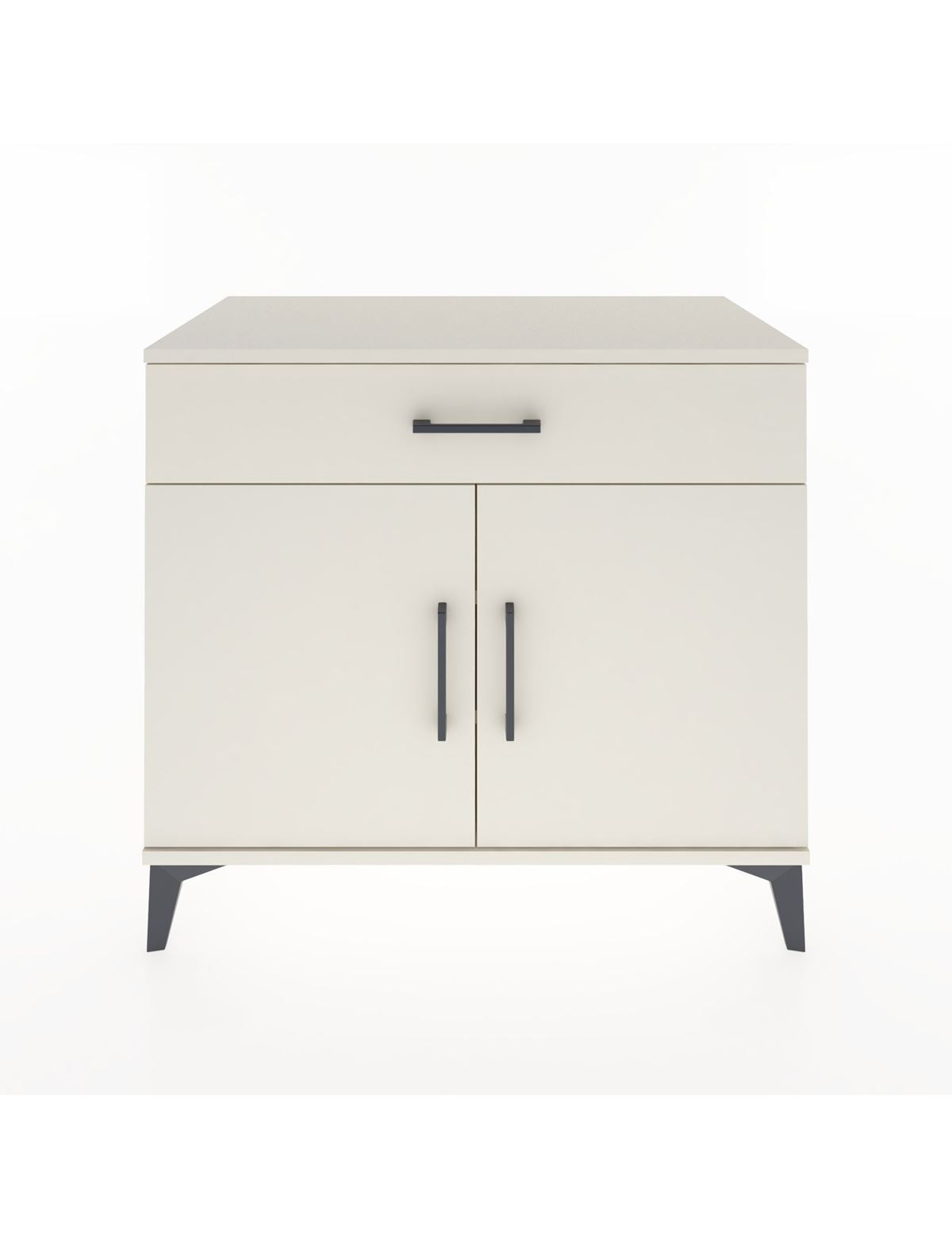 Hyperion Şifonyer 2 Raflı Tek Çekmeceli 2 Kapaklı 88x44x80 Aytaşı-Aytaşı