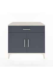 Hyperion Şifonyer 2 Raflı Tek Çekmeceli 2 Kapaklı 88x44x80 Aytaşı-Antrasit