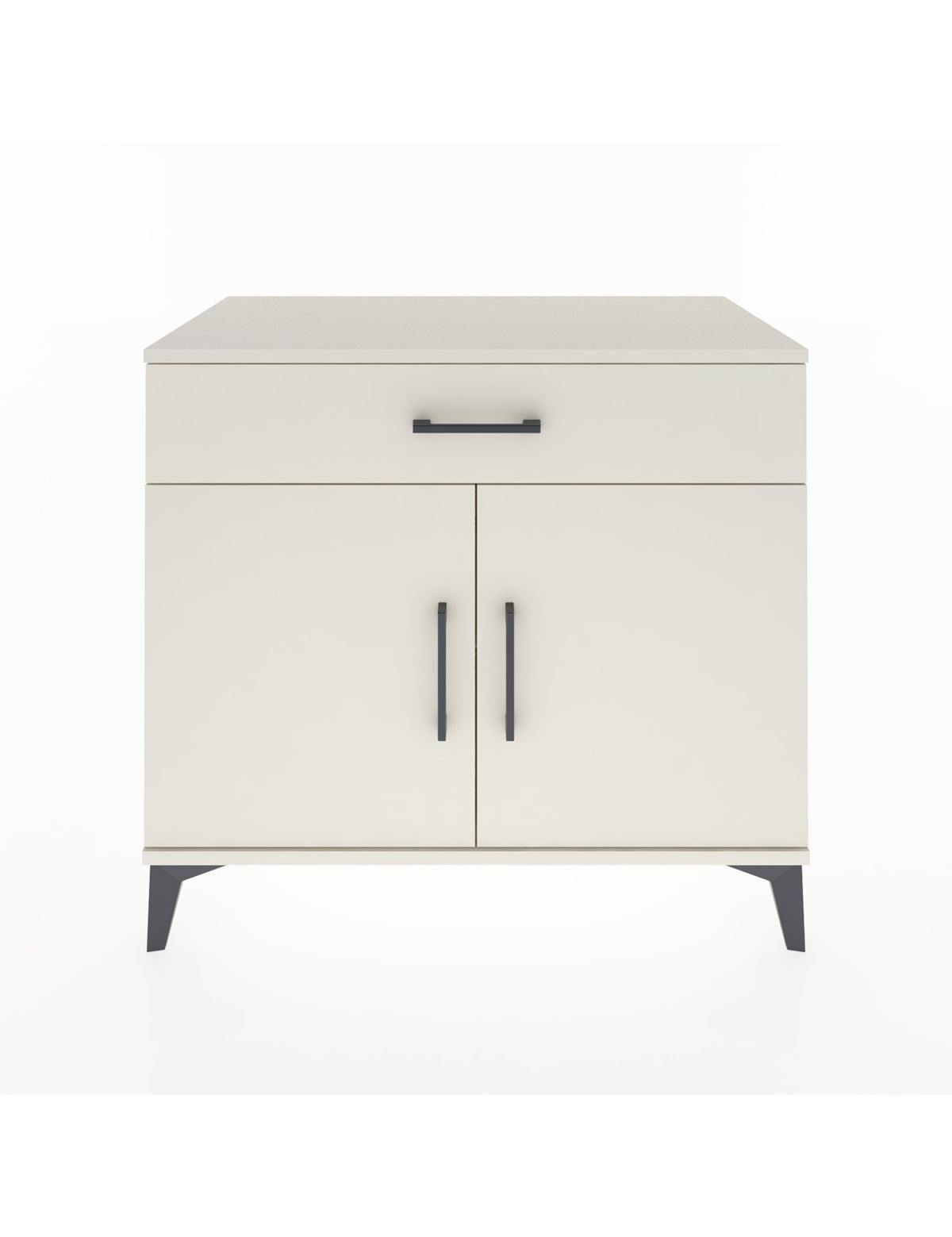 Hyperion Şifonyer Tek Raflı Tek Çekmeceli 2 Kapaklı 88x44x80 Aytaşı-Aytaşı