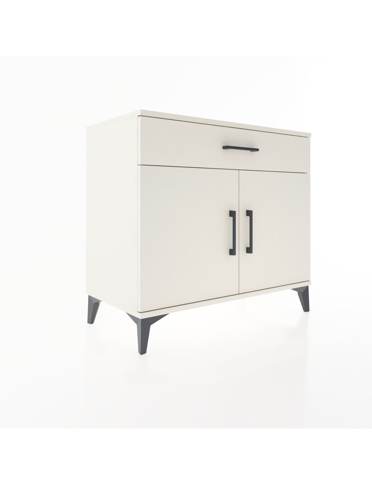 Hyperion Şifonyer Tek Raflı Tek Çekmeceli 2 Kapaklı 88x44x80 Aytaşı-Aytaşı