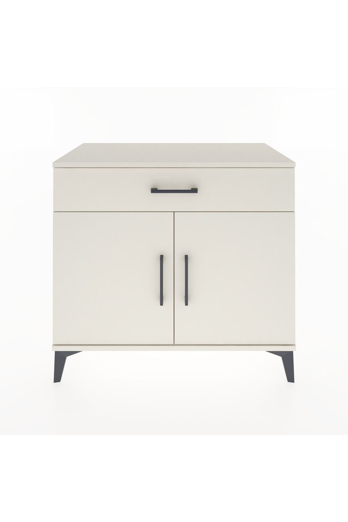 Hyperion Şifonyer Tek Çekmeceli 2 Kapaklı 88x44x80 Aytaşı-Aytaşı