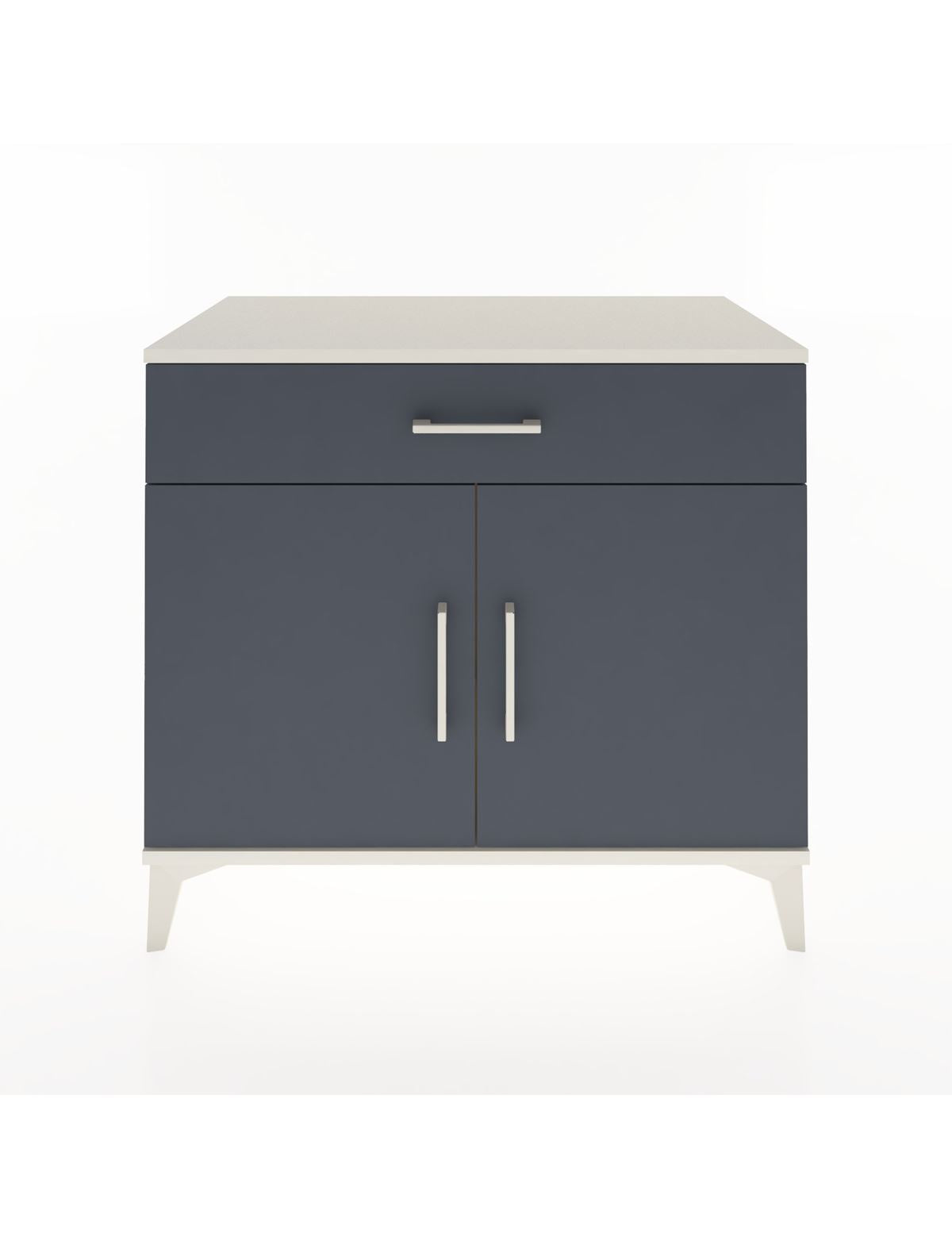 Hyperion Şifonyer Tek Çekmeceli 2 Kapaklı 88x44x80 Aytaşı-Antrasit