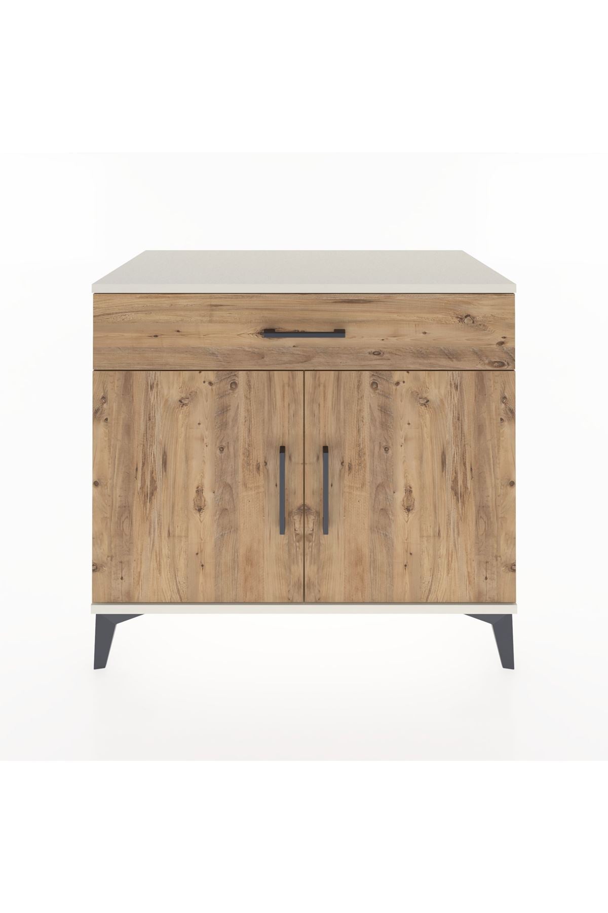 Hyperion Şifonyer Tek Çekmeceli 2 Kapaklı 88x44x80 Aytaşı-Çam