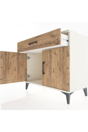 Hyperion Şifonyer Tek Çekmeceli 2 Kapaklı 88x44x80 Aytaşı-Çam