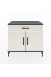 Hyperion Şifonyer Tek Çekmeceli 2 Kapaklı 88x44x80 Antrasit-Aytaşı